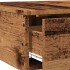 Mesa de centro madera ingeniería madera envejecida 90x60x31