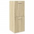 Juego de muebles de baño 4 pzas contrachapada roble