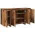 Aparador de madera de ingeniería envejecida 135x41x75