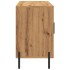 Aparador de madera de ingeniería roble artisan 100x36x60