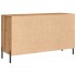 Aparador de madera de ingeniería roble artisan 100x36x60