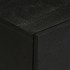 Mesita de noche madera de ingeniería negra 50x33x62