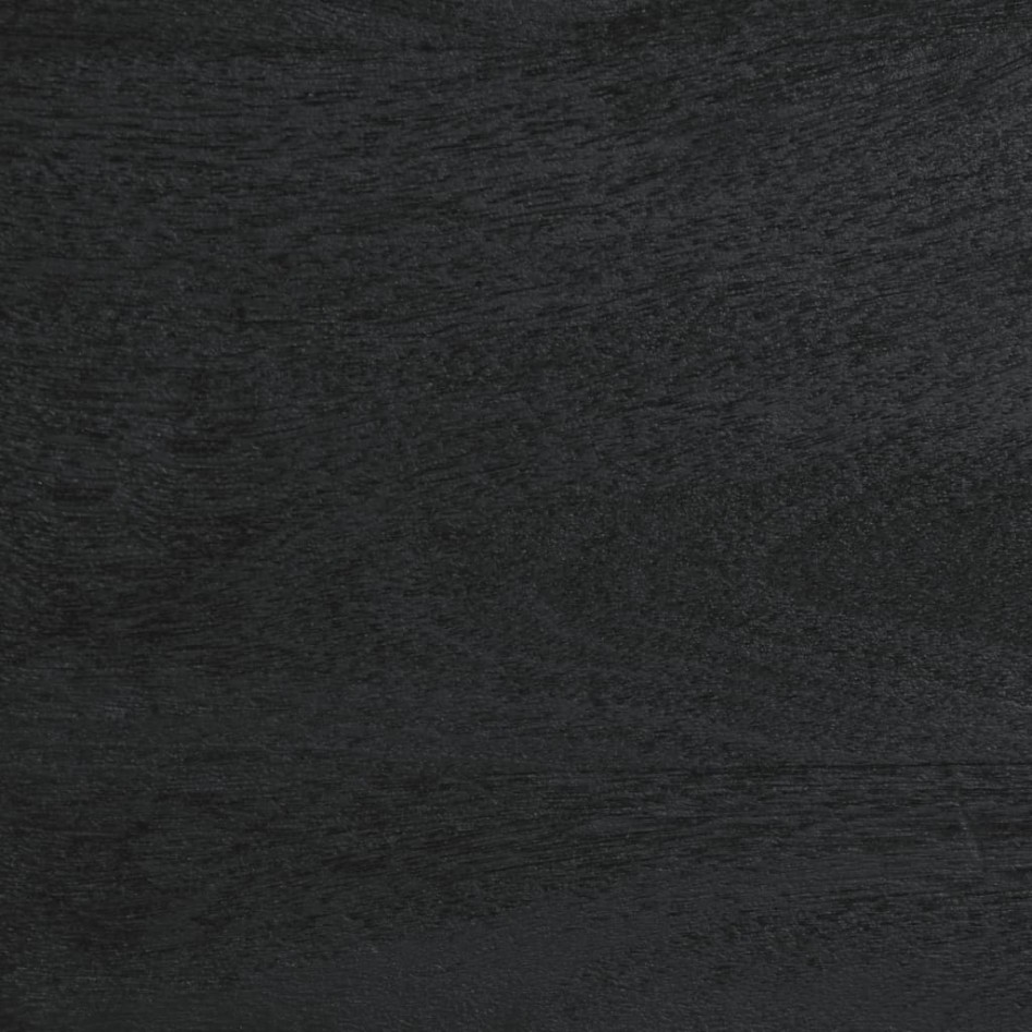 Mesa de centro madera de ingeniería negra 100x54x40