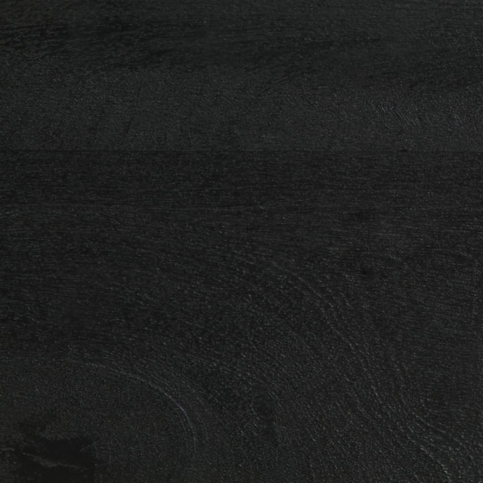 Mueble de TV madera de ingeniería negro 105x33x46