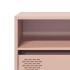 Mueble para TV acero laminado en frío rosa 135x39x43,5