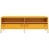 Mueble para TV acero laminado en frío amarillo 135x39x43,5