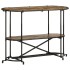 Mesa consola madera maciza reciclada 110x42x76