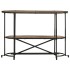 Mesa consola madera maciza reciclada 110x42x76