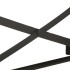 Mesa consola madera maciza reciclada 110x42x76