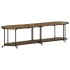 Mueble de TV madera maciza reciclada 160x42x40