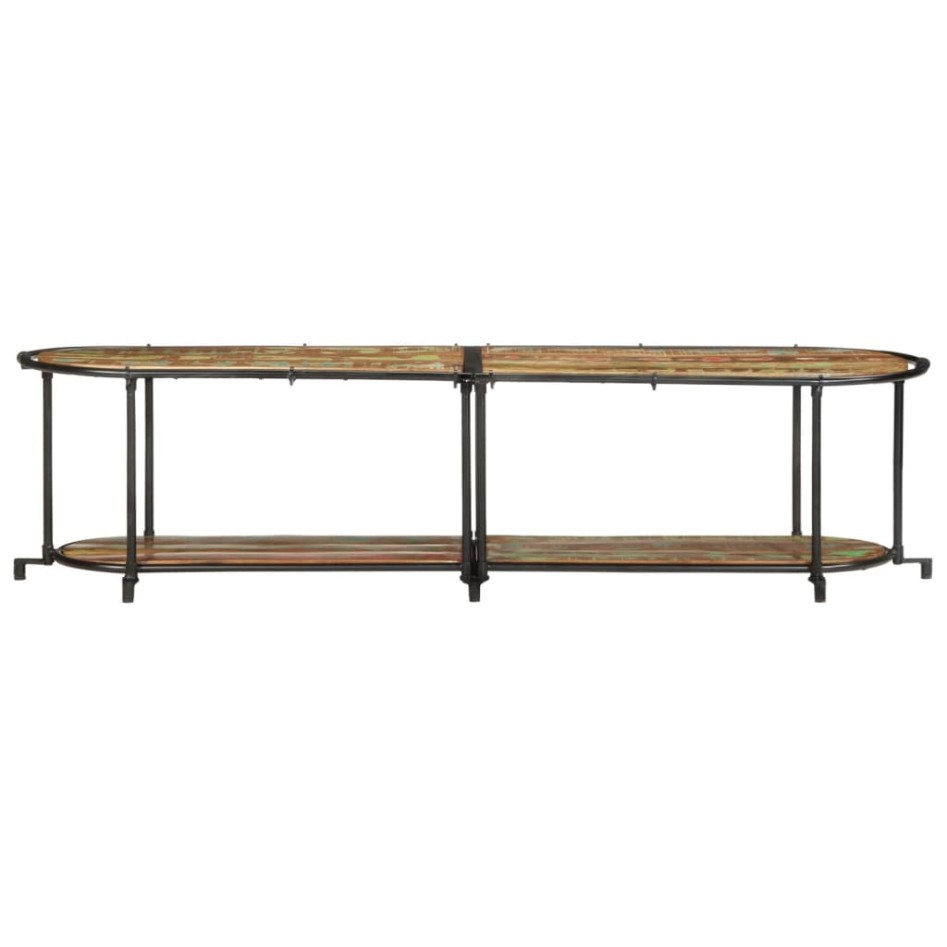 Mueble de TV madera maciza reciclada 160x42x40