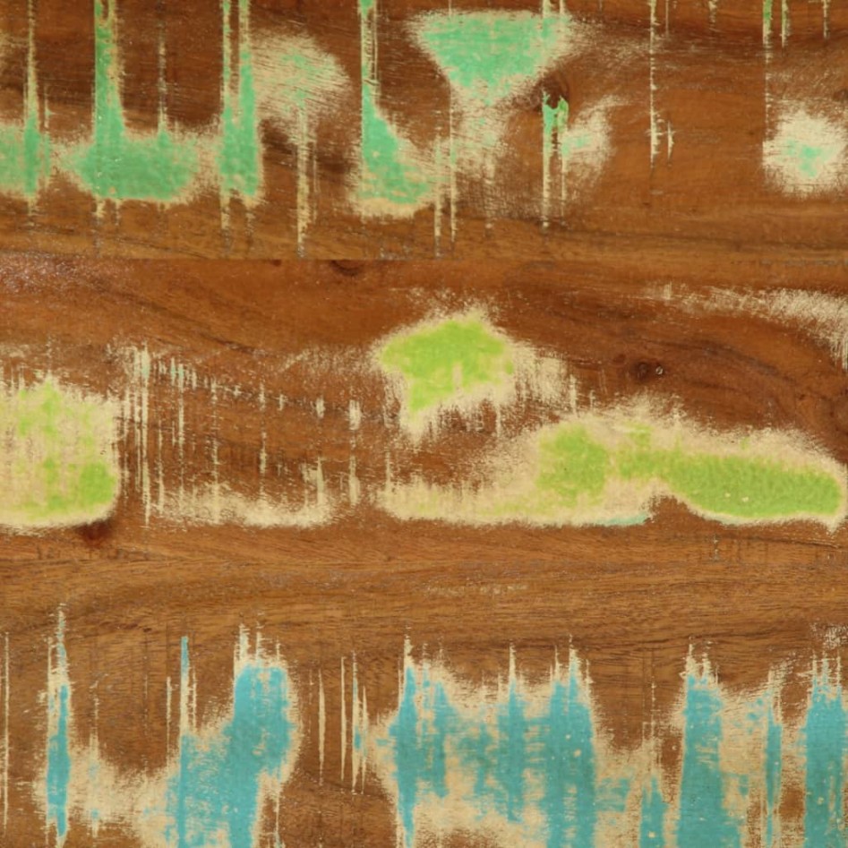 Mueble de TV madera maciza reciclada 160x42x40