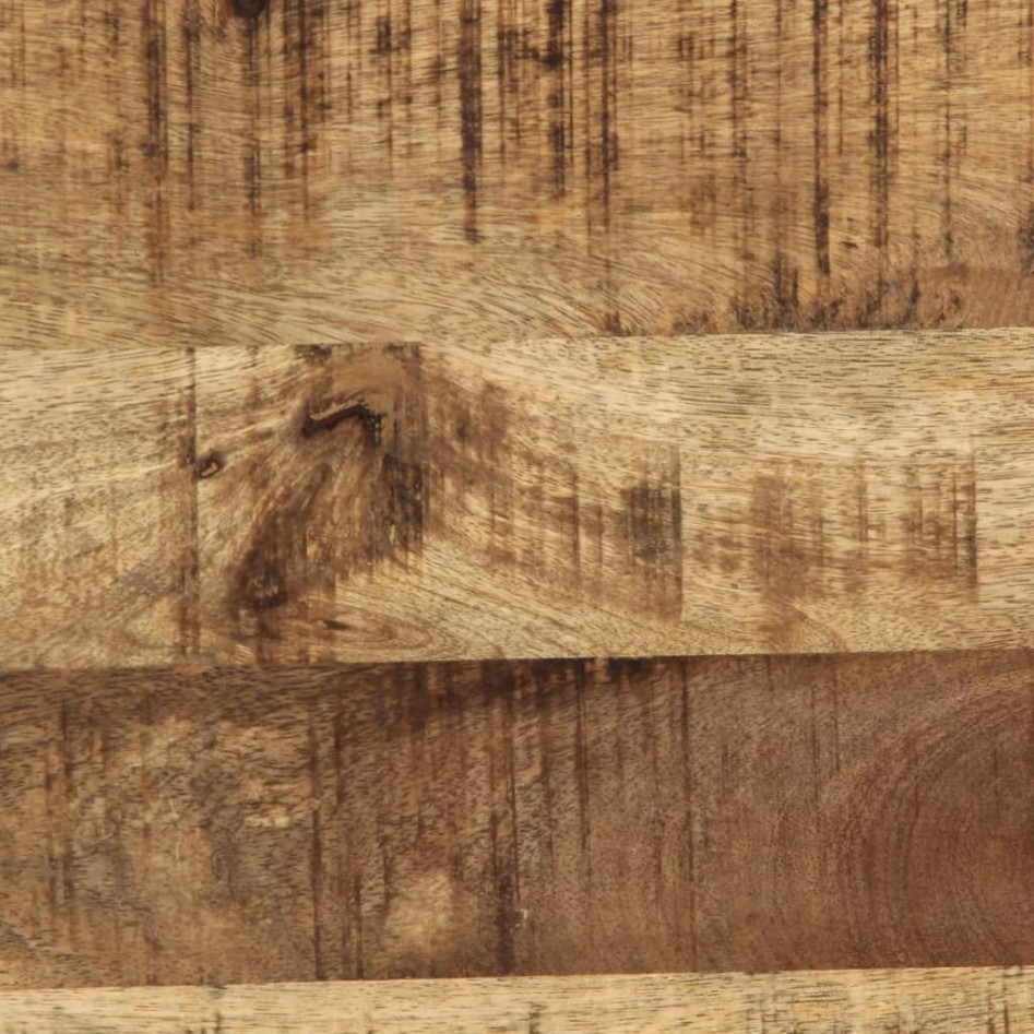 Mueble de TV madera maciza de mango rugosa 160x42x40