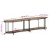 Mueble de TV madera maciza de mango rugosa 160x42x40