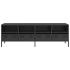 Mueble para TV acero laminado en frío negro 135x39x43,5