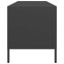 Mueble para TV acero laminado en frío negro 135x39x43,5