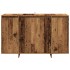 Aparador madera de ingeniería madera envejecida 120x41x75