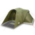 Tienda campaña familiar iglú 6 personas impermeable verde
