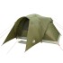 Tienda campaña familiar iglú 6 personas impermeable verde
