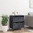 Aparador de acero laminado en frío antracita 68x39x73,5