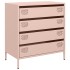 Aparador de acero laminado en frío rosa 68x39x73,5