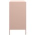 Aparador de acero laminado en frío rosa 68x39x73,5