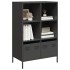 Aparador acero negro 68x39x103,5
