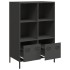 Aparador acero negro 68x39x103,5