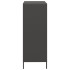 Aparador acero negro 68x39x103,5