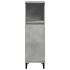 Set muebles de baño 2 piezas madera contrachapada gris